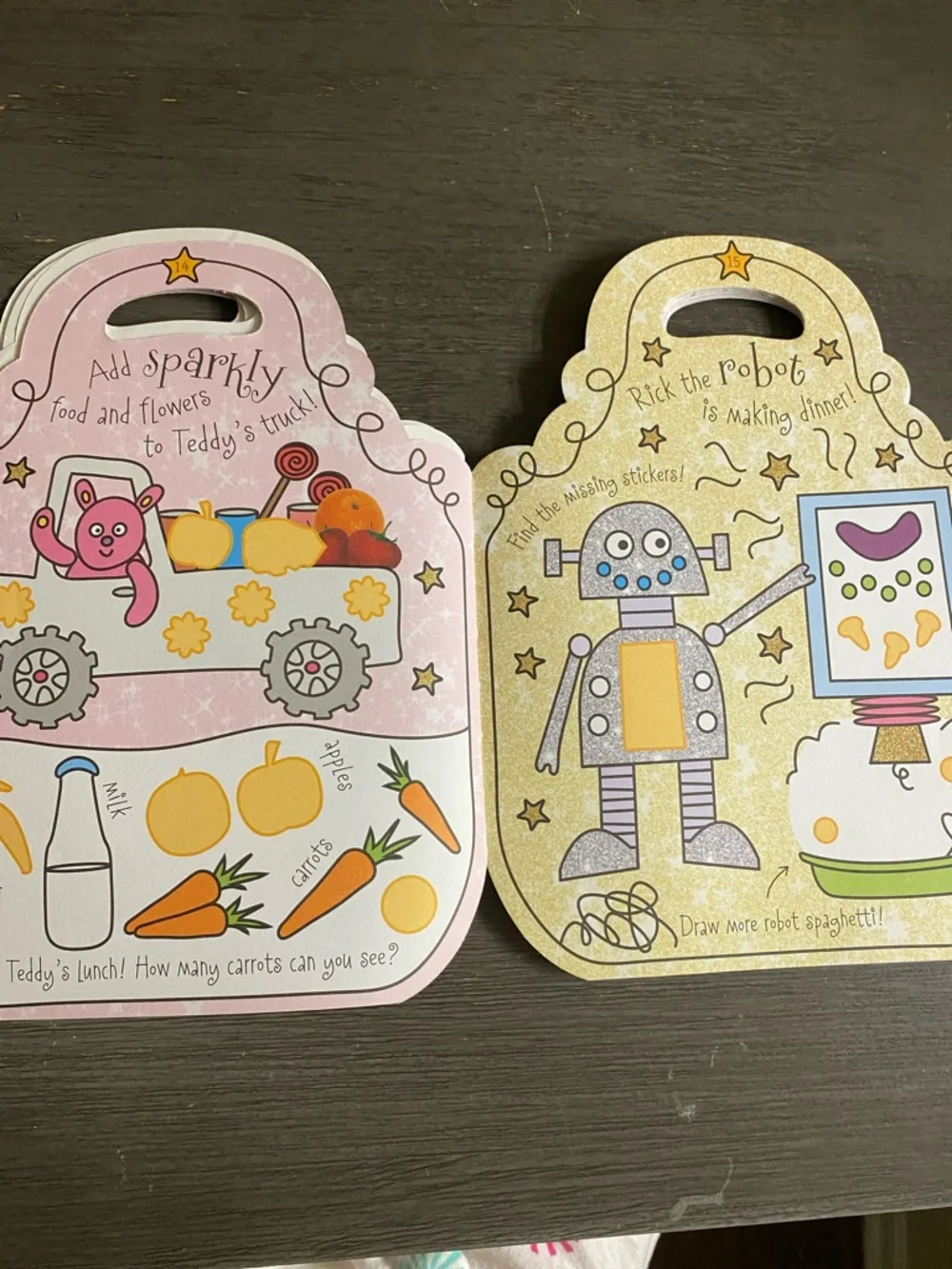 Sparkly Sticker and Doodling Purse Coloring Book.